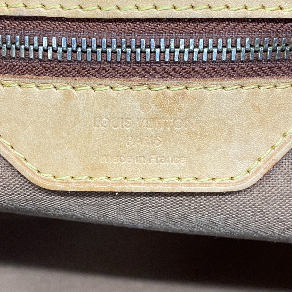 【6id5316】ルイヴィトン トートバッグ モノグラム バティニョールオリゾンタル M51154　 ブラウン【中古】レディース