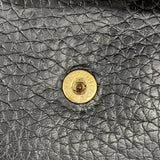 【6id5324】ルイヴィトン 三つ折り財布 トリヨン ポルトフォイユカプシーヌ M62157 ノワール ホットピンク【中古】レディース