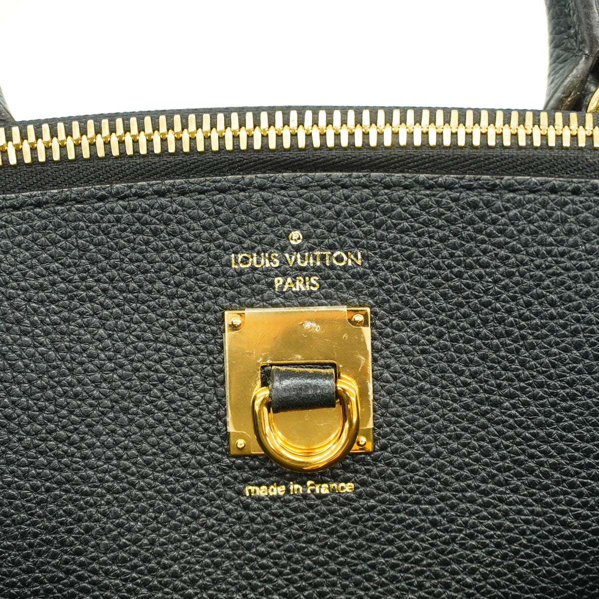 【6id5329】ルイヴィトン ハンドバッグ トリヨン シティスティーマーMM M54312 カーキ ノワール【中古】レディース