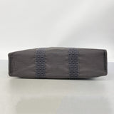 【6id5335】エルメス トートバッグ エールラインMM ナイロン グレー シルバー金具【中古】メンズ レディース ユニセックス