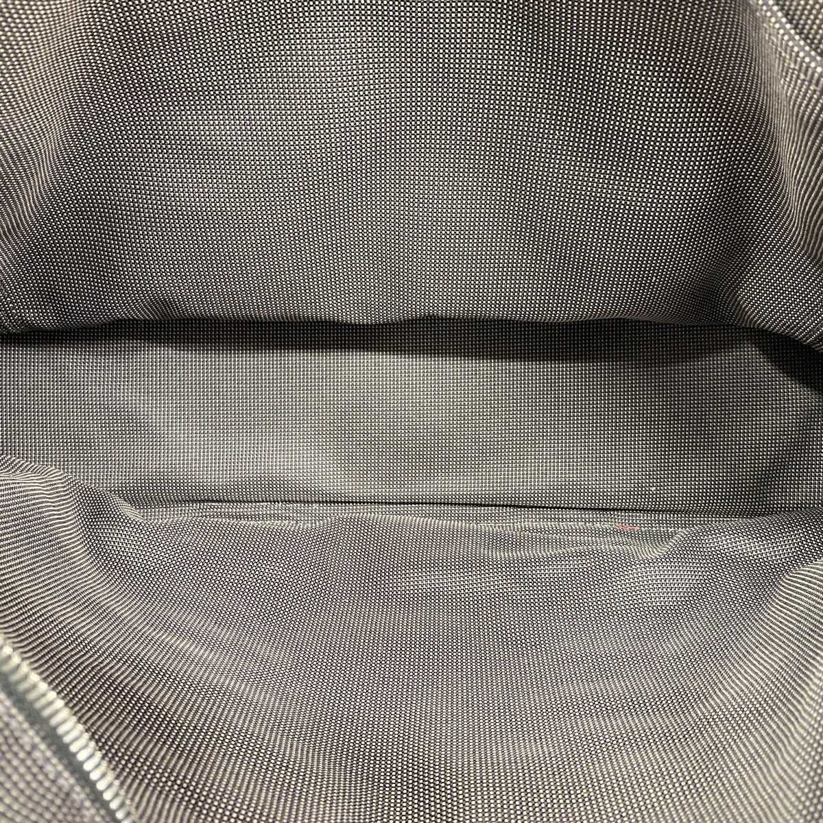 【6id5335】エルメス トートバッグ エールラインMM ナイロン グレー シルバー金具【中古】メンズ レディース ユニセックス