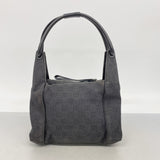 【6id5339】グッチ ハンドバッグ 101333 デニム ブラック シルバー金具【中古】レディース