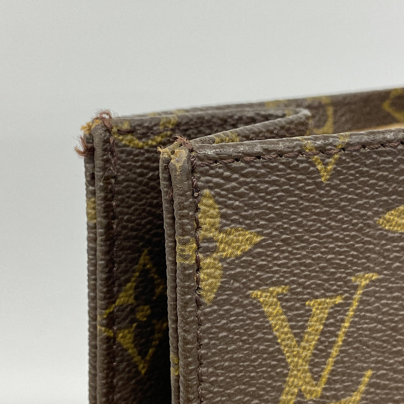 【6id5341】ルイヴィトン トートバッグ モノグラム サックプラ M51140 ブラウン【中古】レディース