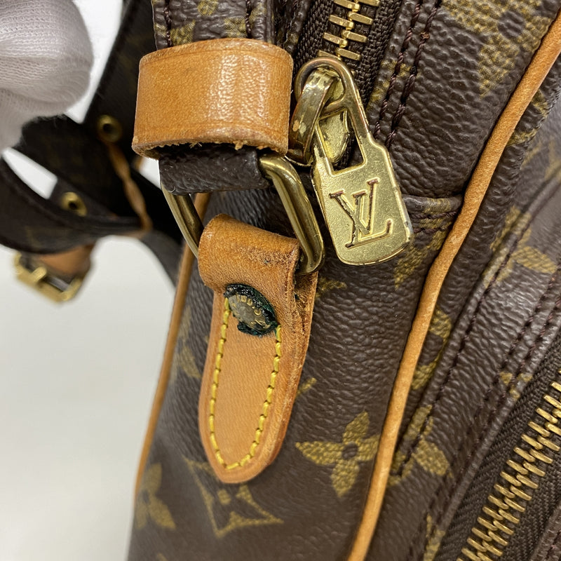 【6id5343】ルイヴィトン ショルダーバッグ モノグラム アマゾン M45236 ブラウン【中古】レディース