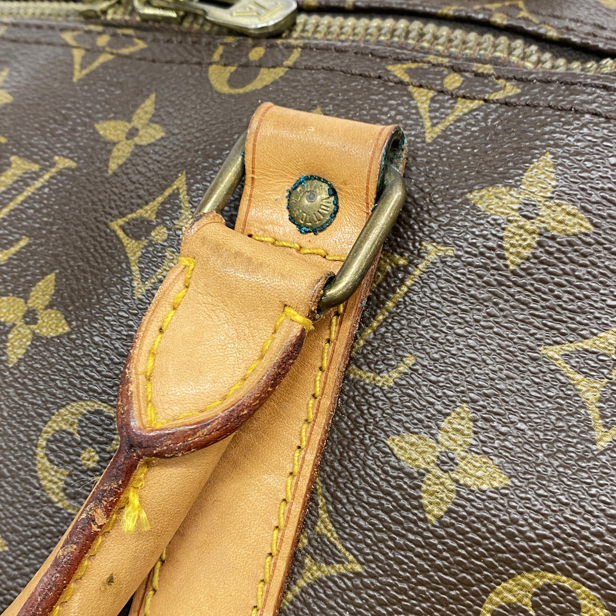 【6id5345】ルイヴィトン ボストンバッグ モノグラム キーポル55 M41424 ブラウン【中古】メンズ レディース ユニセックス