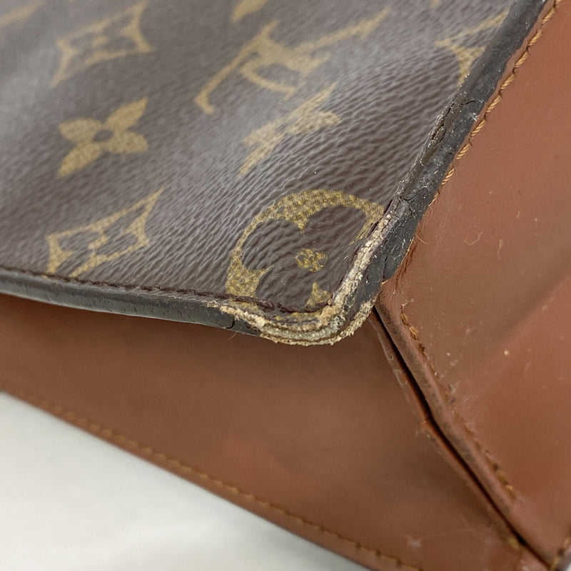 【6id5346】ルイヴィトン ハンドバッグ モノグラム モンソー26 M51187 ブラウン【中古】レディース