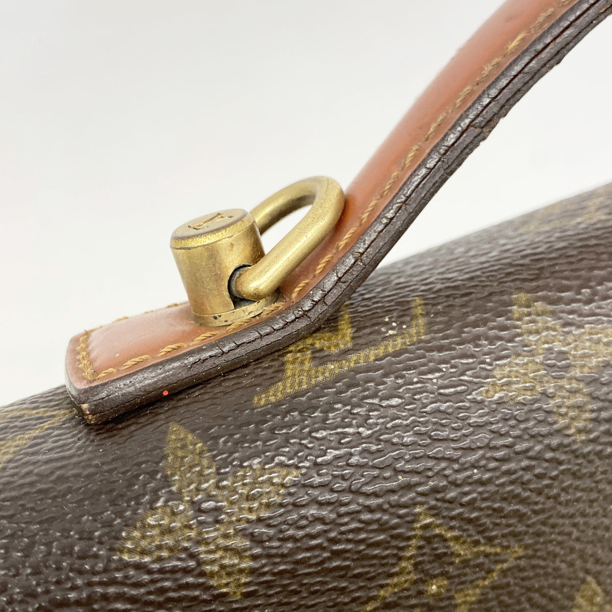 【6id5346】ルイヴィトン ハンドバッグ モノグラム モンソー26 M51187 ブラウン【中古】レディース