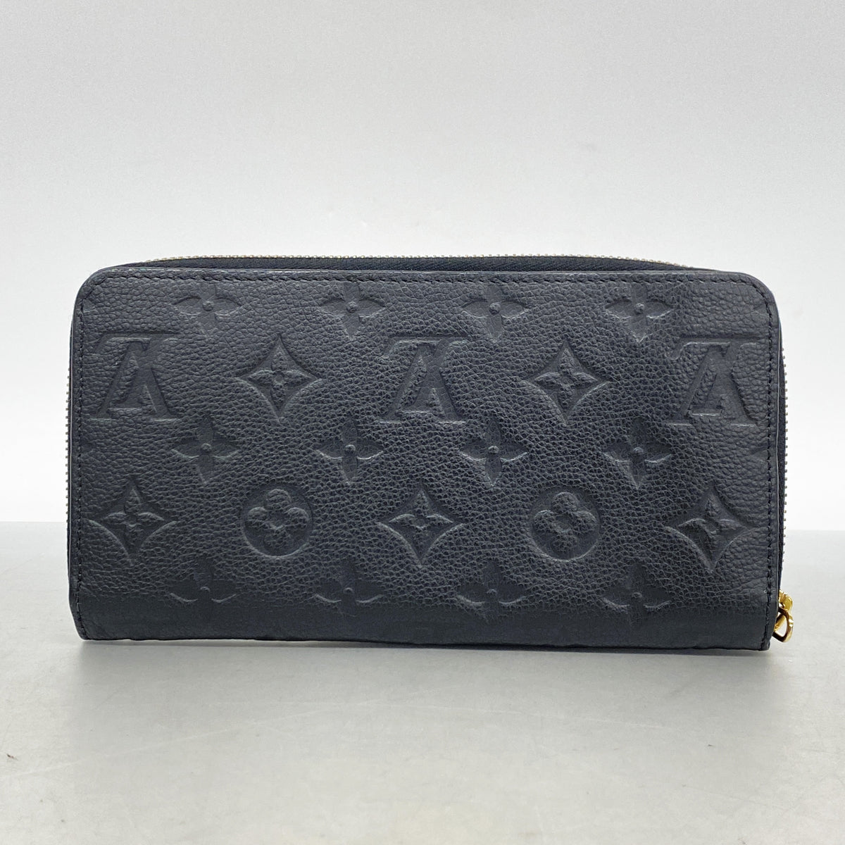 【6id5363】ルイヴィトン 長財布 モノグラム・アンプラント ジッピーウォレット M60571 ノワール【中古】メンズ レディース ユニセックス