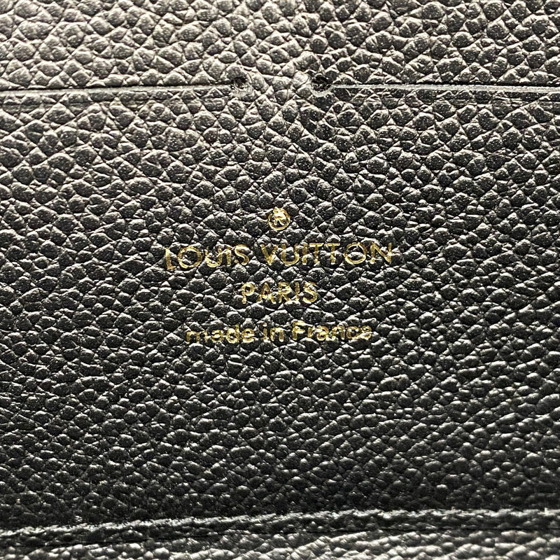 【6id5363】ルイヴィトン 長財布 モノグラム・アンプラント ジッピーウォレット M60571 ノワール【中古】メンズ レディース ユニセックス
