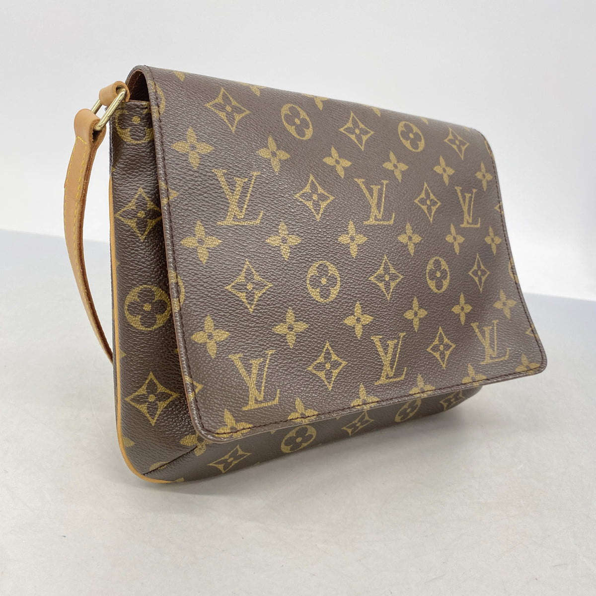 【6id5369】ルイヴィトン ショルダーバッグ モノグラム ミュゼットタンゴロングストラップ M51388 ブラウン【中古】レディース