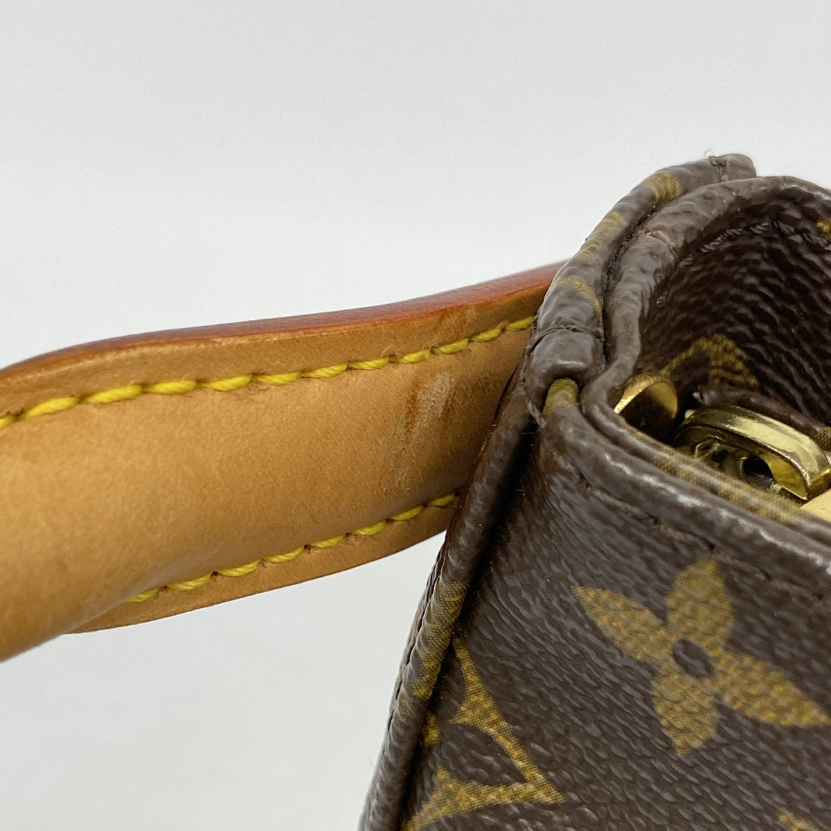 【6id5370】ルイヴィトン ショルダーバッグ モノグラム ルーピングMM M51146 ブラウン【中古】レディース