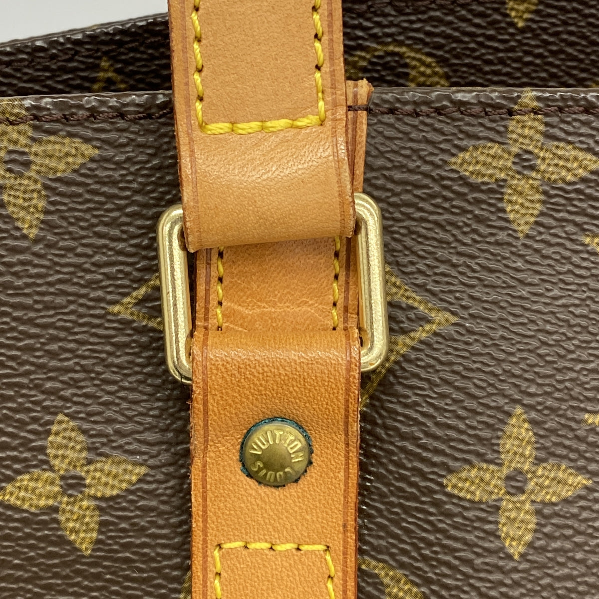 【6id5377】ルイヴィトン トートバッグ モノグラム サックショッピング M51109 ブラウン【中古】レディース