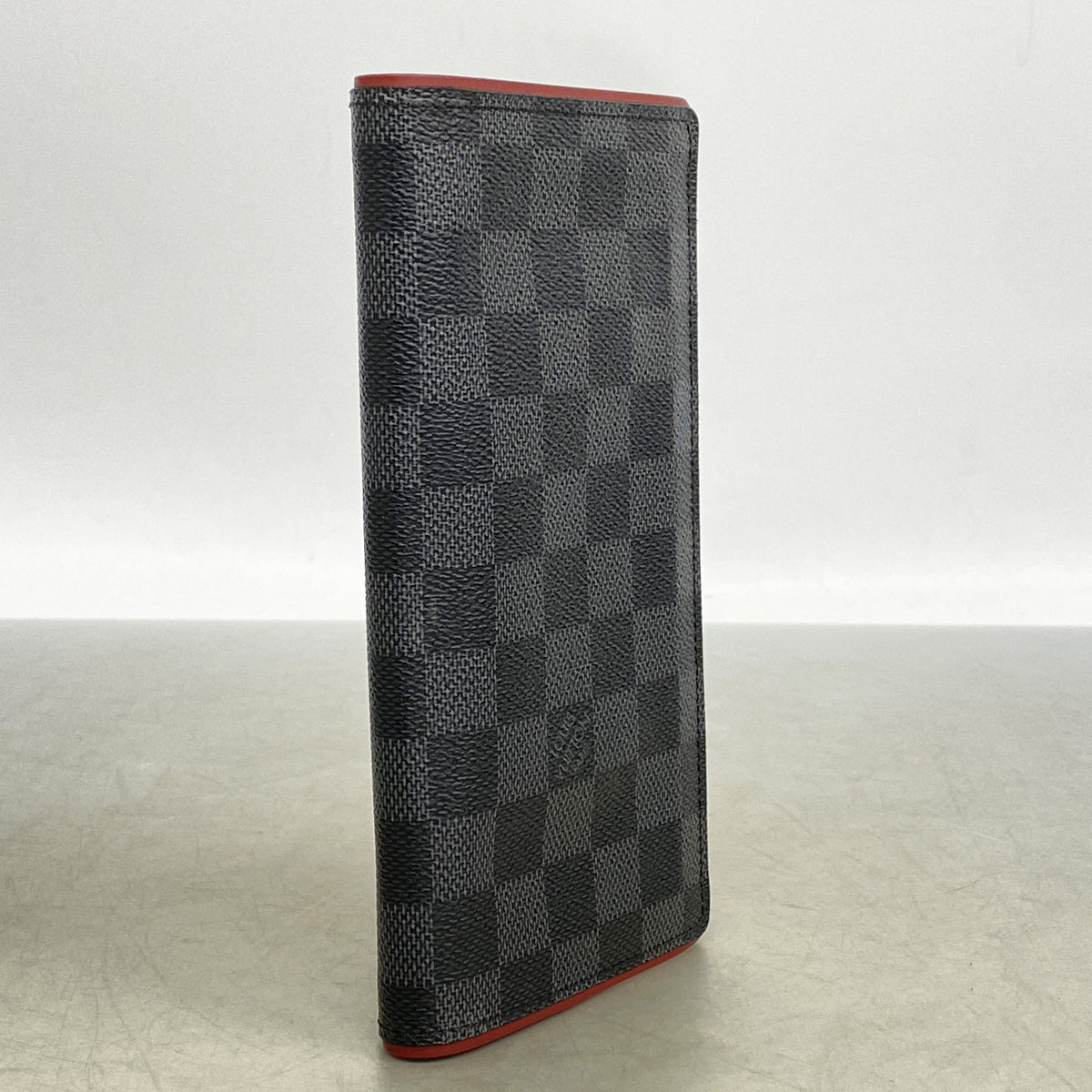 【6id5385】ルイヴィトン 長財布 ダミエ・グラフィット ポルトフォイユブラザ N63254 ボルドー【中古】メンズ