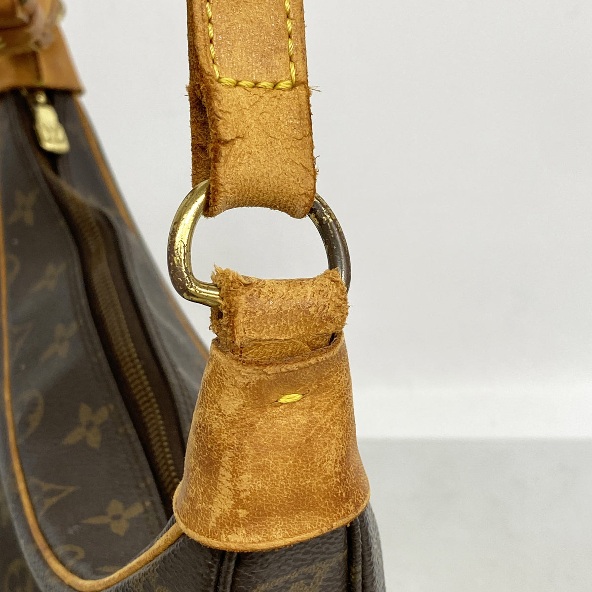 【6id5387】ルイヴィトン ショルダーバッグ モノグラム ブローニュ30 M51265 ブラウン【中古】レディース