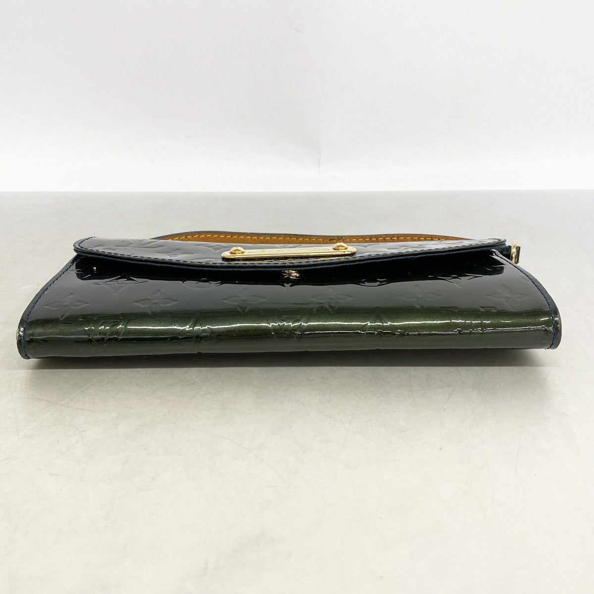 【6id5390】ルイヴィトン ハンドバッグ ヴェルニ サンセットブルーバード M93680 ブルーニュイ【中古】レディース