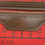 【6id5402】ルイヴィトン トートバッグ ダミエ ネヴァーフルMM N51105 エベヌ【中古】レディース