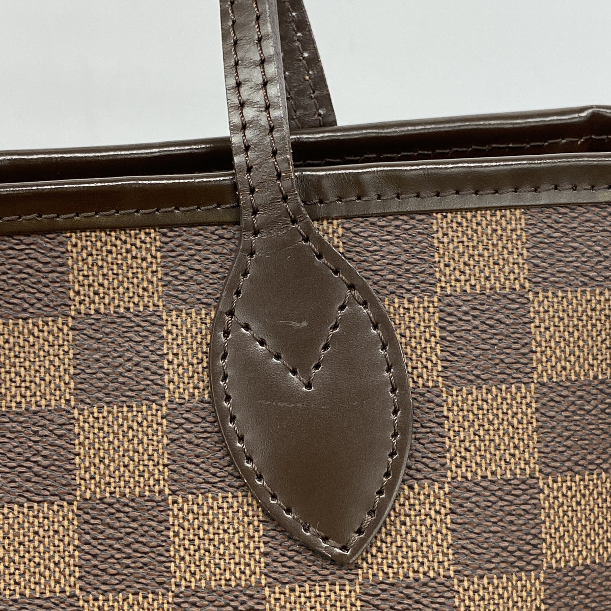 【6id5402】ルイヴィトン トートバッグ ダミエ ネヴァーフルMM N51105 エベヌ【中古】レディース