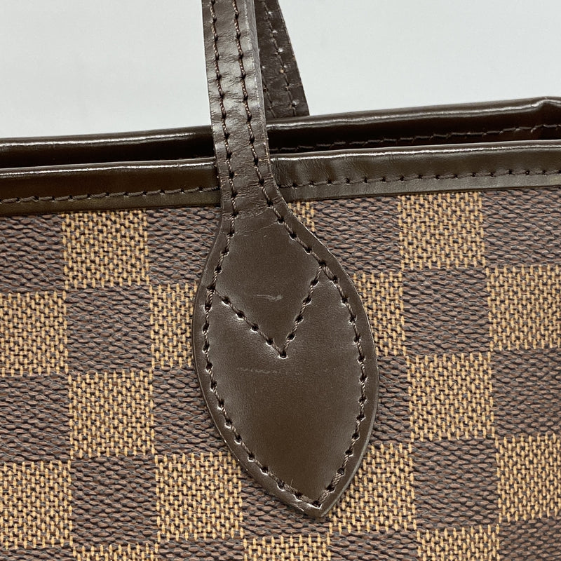 【6id5402】ルイヴィトン トートバッグ ダミエ ネヴァーフルMM N51105 エベヌ【中古】レディース
