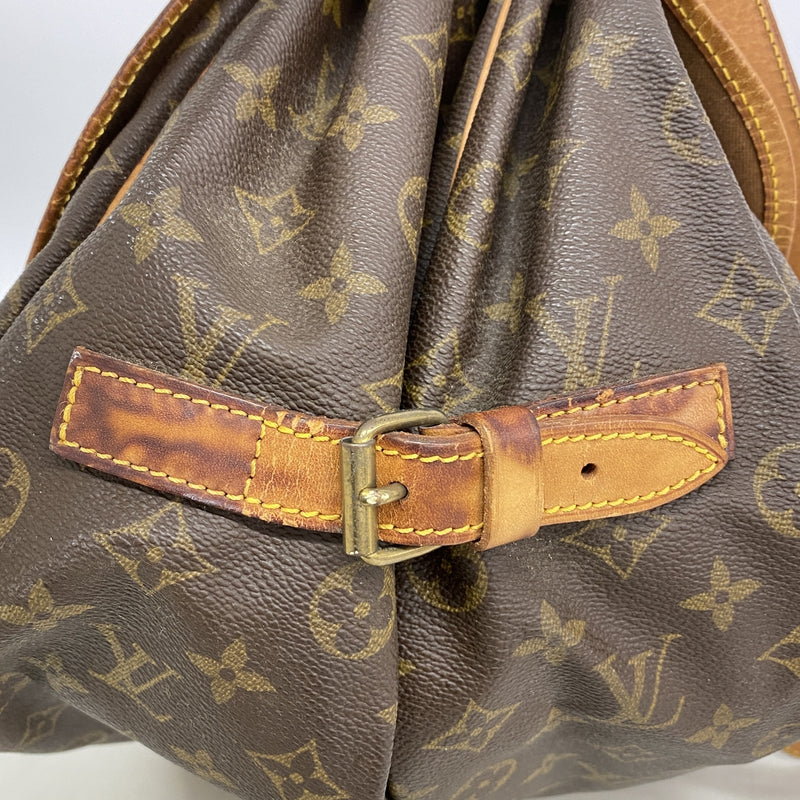 【6id5413】ルイヴィトン ショルダーバッグ モノグラム ソミュール35 M42254 ブラウン【中古】レディース