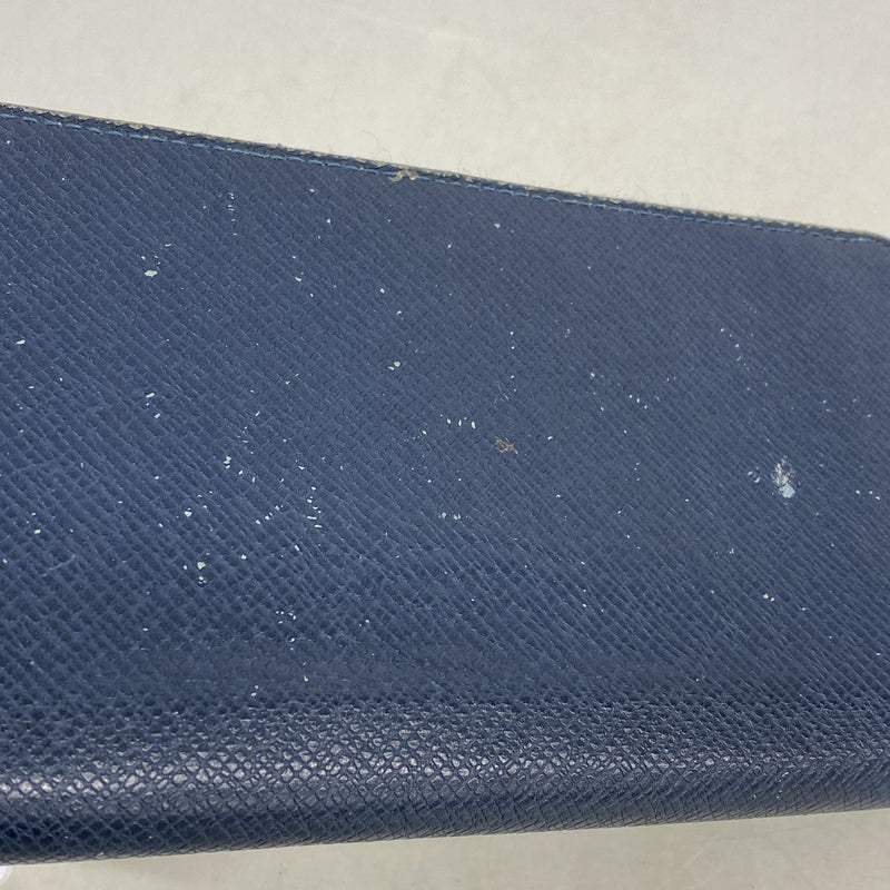 【6id5415】ルイヴィトン 長財布 タイガ ジッピーウォレットヴェルティカル M32837 オセアン【中古】メンズ