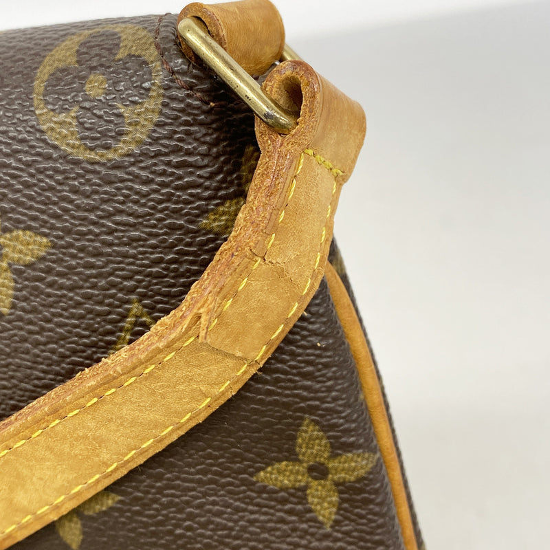 【6id5428】ルイヴィトン ショルダーバッグ モノグラム ミュゼットサルサショートストラップ M51258 ブラウン【中古】レディース
