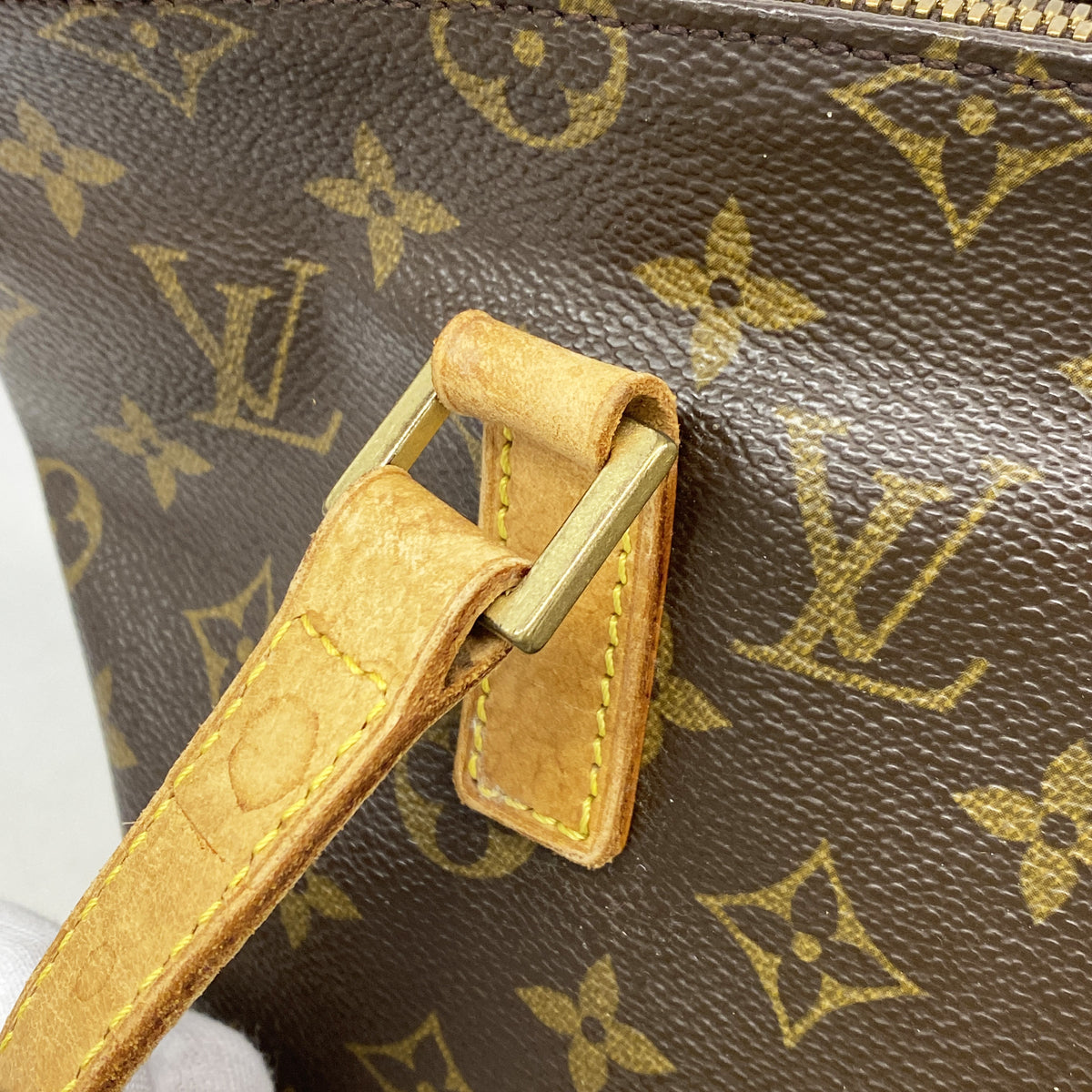 【6id5429】ルイヴィトン トートバッグ モノグラム カバピアノ M51148 ブラウン【中古】レディース