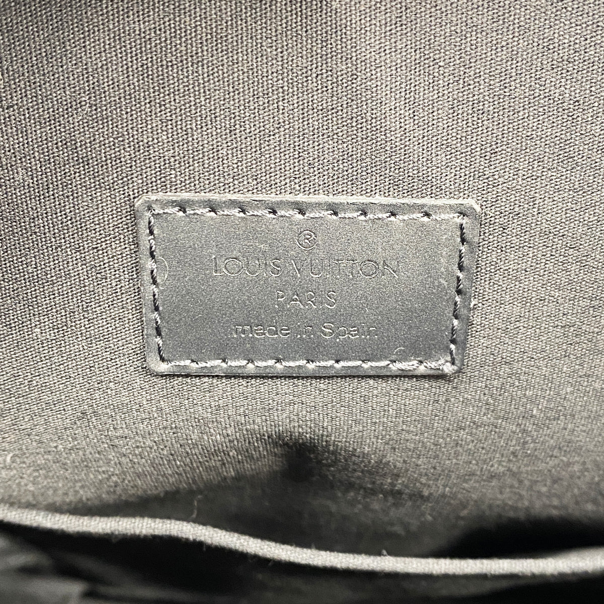 【6id5431】ルイヴィトン ショルダーバッグ モノグラム・マット サッター M55162 ノワール【中古】レディース