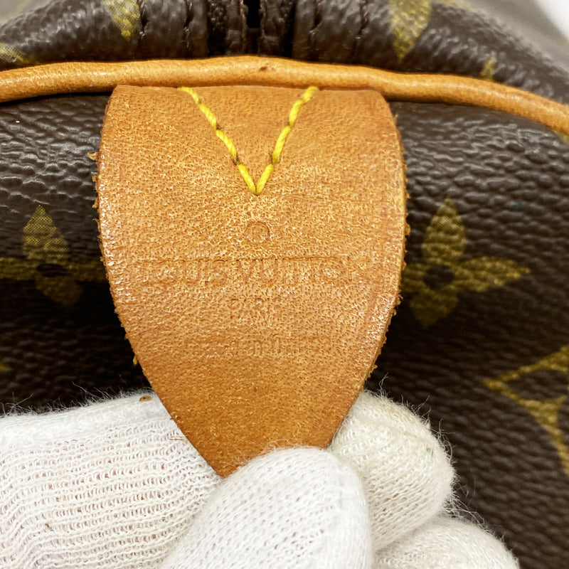 【6id5437】ルイヴィトン ボストンバッグ モノグラム キーポル60 M41422 ブラウン【中古】メンズ レディース ユニセックス