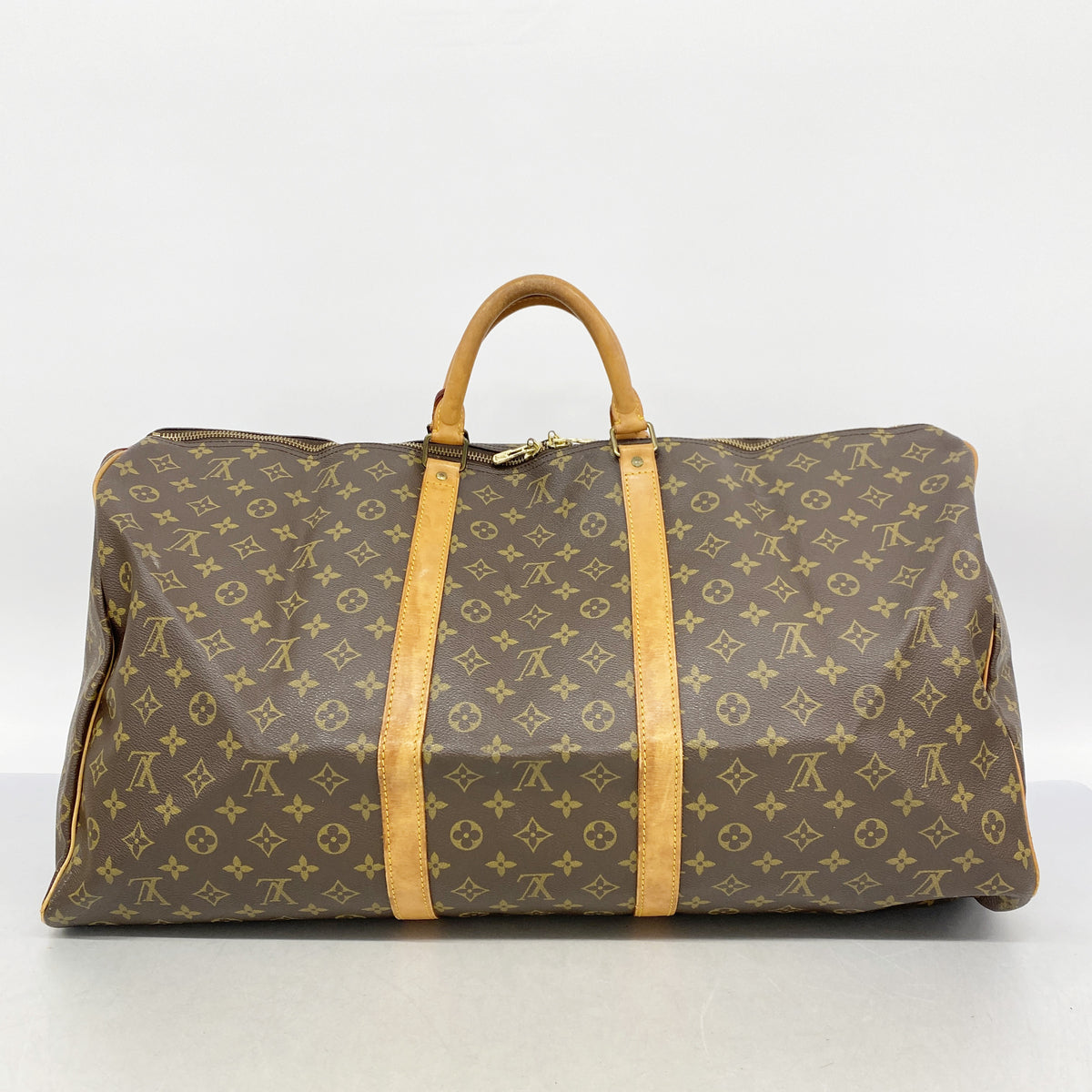 【6id5437】ルイヴィトン ボストンバッグ モノグラム キーポル60 M41422 ブラウン【中古】メンズ レディース ユニセックス