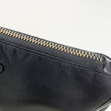 【6id5443】プラダ ショルダーバッグ テスート ナイロン ブラック シルバー金具【中古】レディース