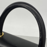 【6id5449】サルヴァトーレフェラガモ ハンドバッグ レザー ブラック ゴールド金具 2wayバッグ【中古】レディース