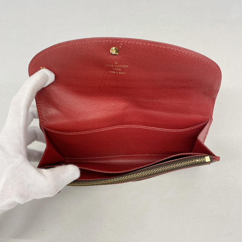 【6id5456】ルイヴィトン 長財布 ダミエ ポルトフォイユカイサ N61221 スリーズ【中古】レディース