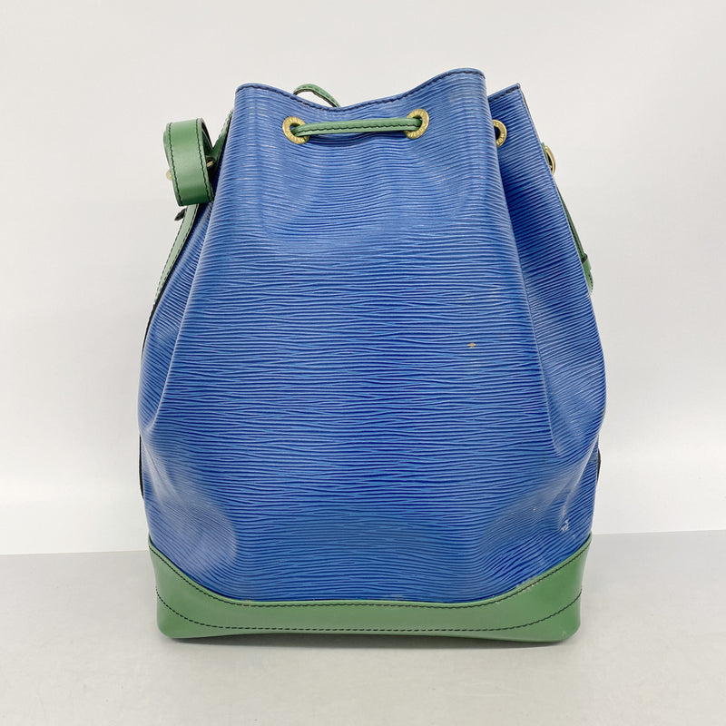 【6id5462】ルイヴィトン ショルダーバッグ エピ バイカラー ノエ M44044 トレドブルー ボルネオグリーン【中古】レディース