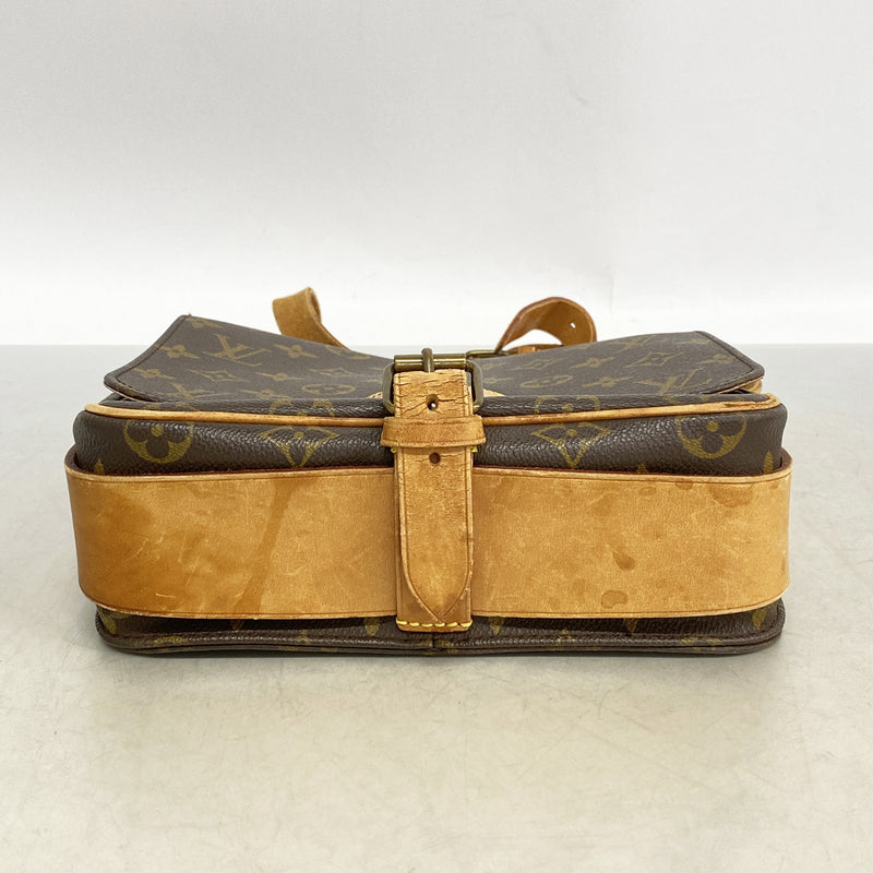 【6id5468】ルイヴィトン ショルダーバッグ モノグラム カルトシエールMM M51253 ブラウン【中古】レディース