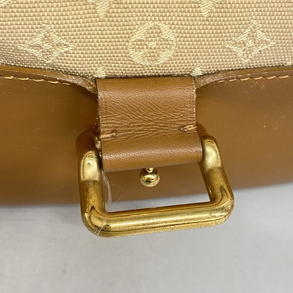【6id5469】ルイヴィトン ショルダーバッグ モノグラム・ミニ ベランジェール M92674 ベージュ【中古】レディース