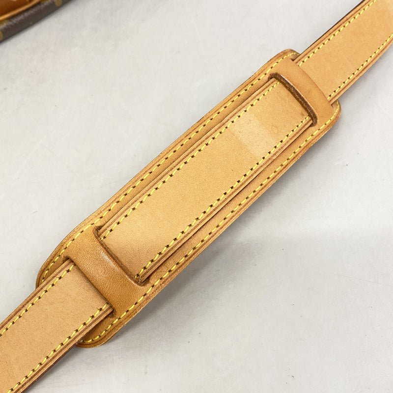 【6id5473】ルイヴィトン ショルダーバッグ モノグラム ソミュール35 M42254 ブラウン【中古】レディース