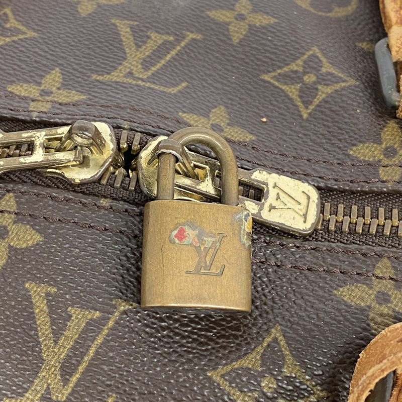 【6id5477】ルイヴィトン ボストンバッグ モノグラム キーポル60 M41422 ブラウン【中古】メンズ レディース ユニセックス