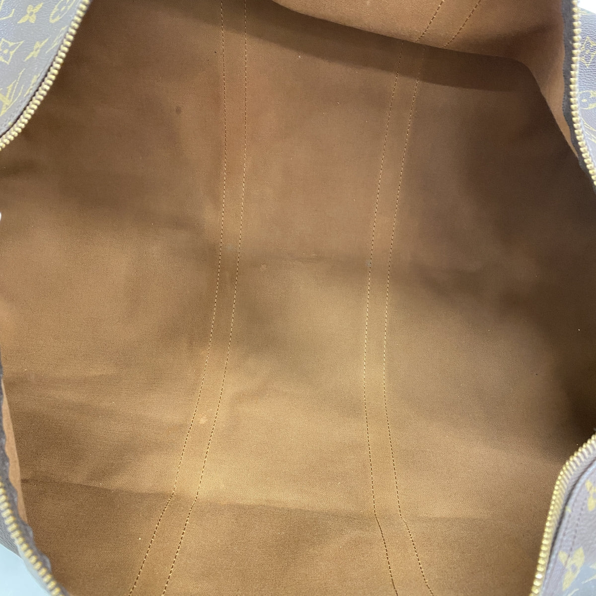 【6id5477】ルイヴィトン ボストンバッグ モノグラム キーポル60 M41422 ブラウン【中古】メンズ レディース ユニセックス