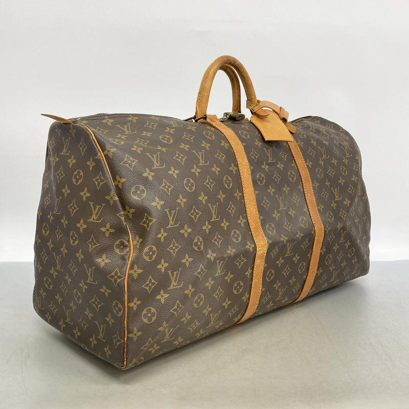 【6id5477】ルイヴィトン ボストンバッグ モノグラム キーポル60 M41422 ブラウン【中古】メンズ レディース ユニセックス