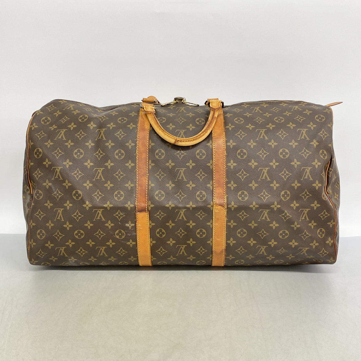 【6id5477】ルイヴィトン ボストンバッグ モノグラム キーポル60 M41422 ブラウン【中古】メンズ レディース ユニセックス