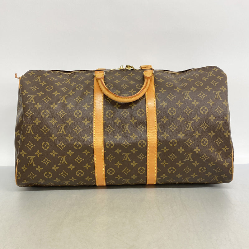 【6id5478】ルイヴィトン ボストンバッグ モノグラム キーポル55 M41424 ブラウン【中古】メンズ レディース ユニセックス