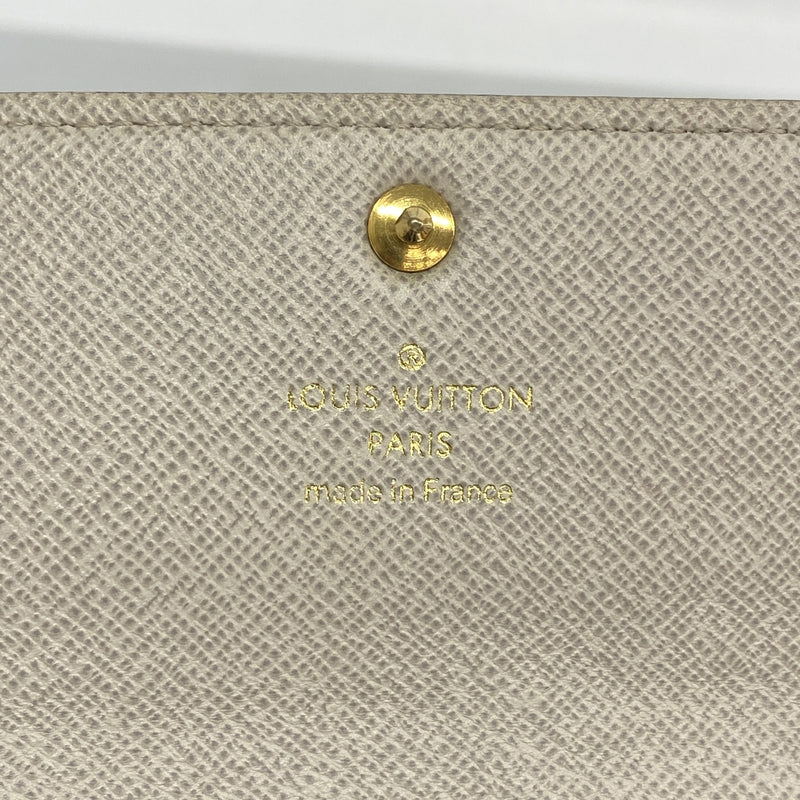 【6id5483】ルイヴィトン 長財布 モノグラム・ダンテェル ポルトフォイユサラ M95390 ブラウン アルジャン【中古】レディース
