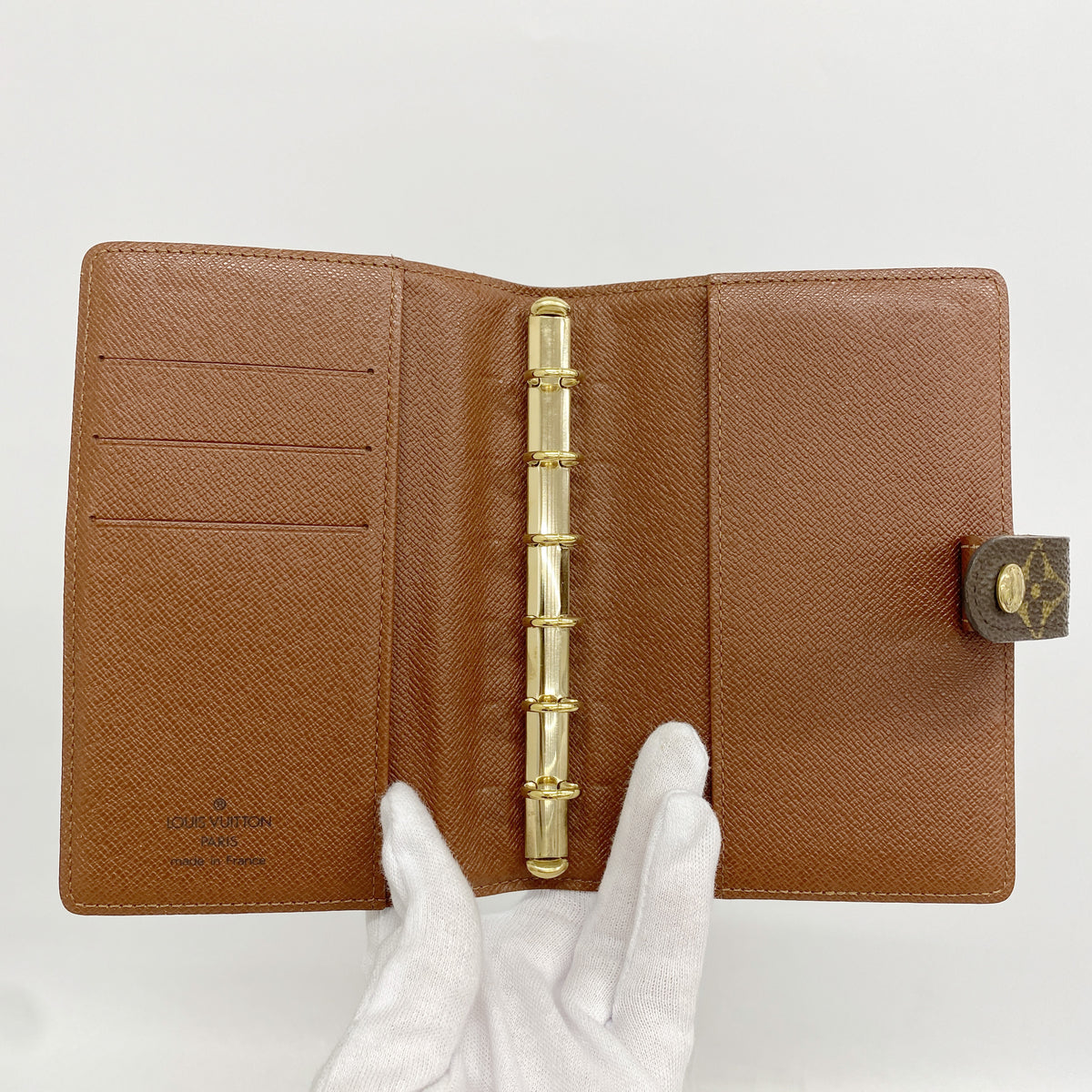 【6id5485】ルイヴィトン 手帳カバー モノグラム アジェンダPM R20005 ブラウン【中古】メンズ レディース ユニセックス