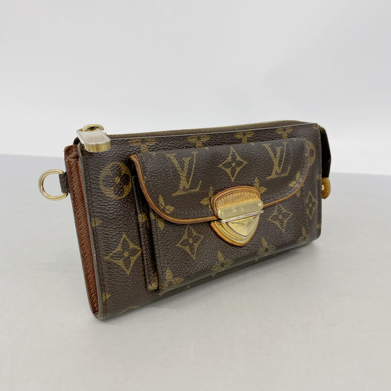 【6id5494】ルイヴィトン 長財布 モノグラム ポルトフォイユアストリッド M61781 ブラウン【中古】レディース