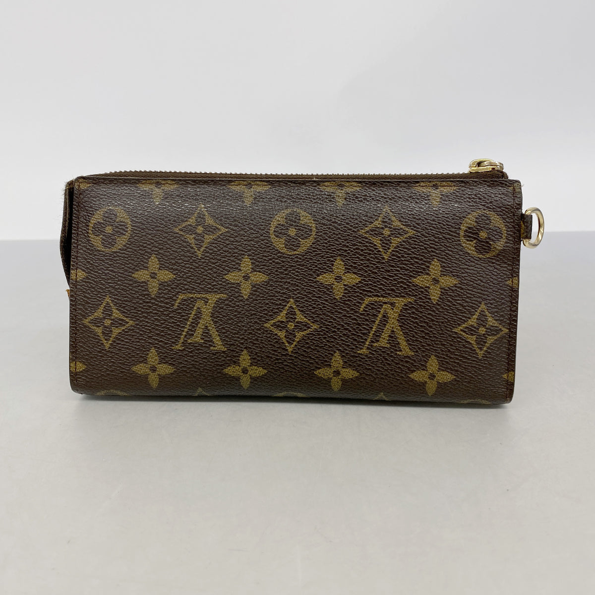【6id5494】ルイヴィトン 長財布 モノグラム ポルトフォイユアストリッド M61781 ブラウン【中古】レディース