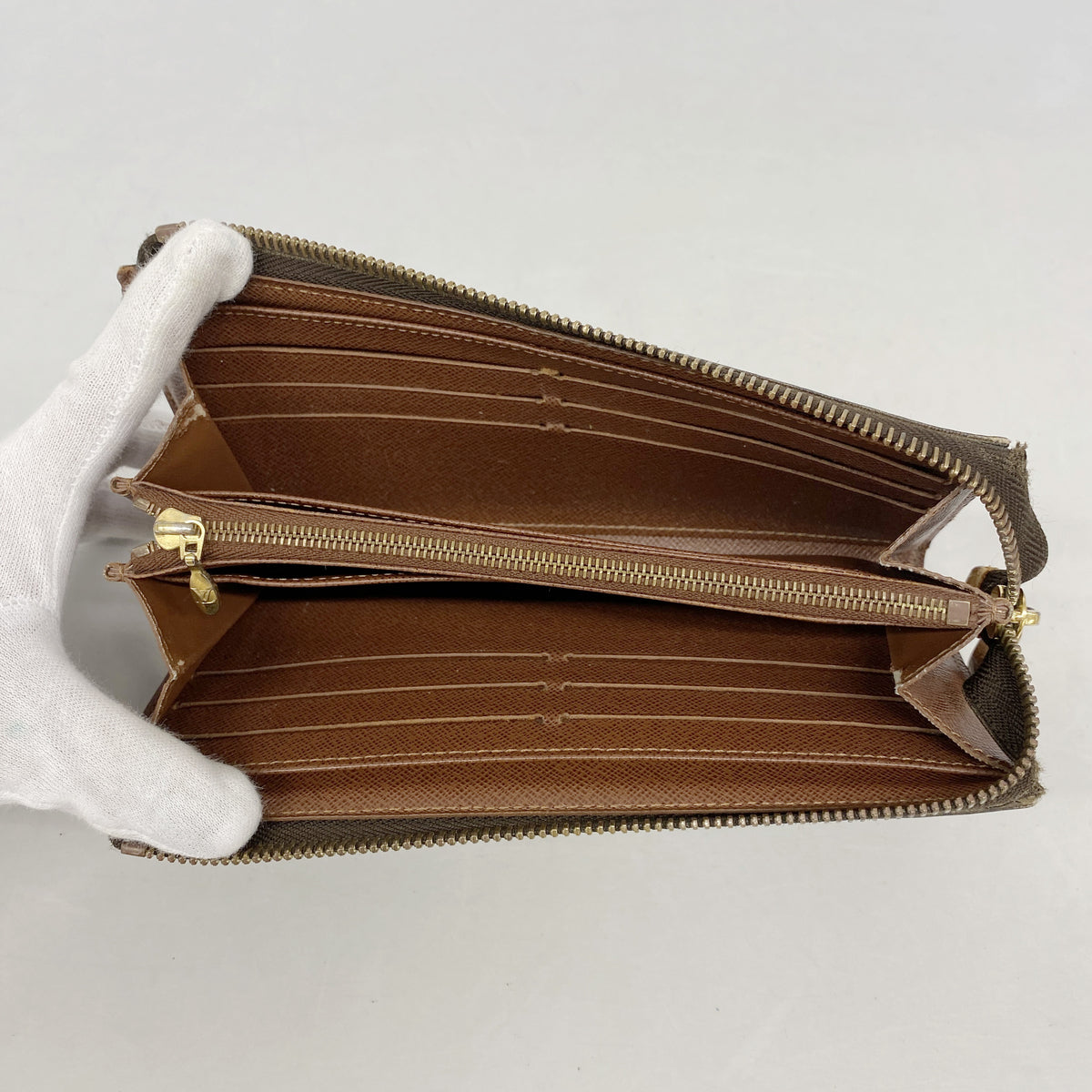 【6id5494】ルイヴィトン 長財布 モノグラム ポルトフォイユアストリッド M61781 ブラウン【中古】レディース