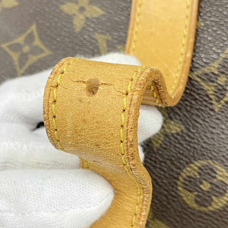 【6id5500】ルイヴィトン ショルダーバッグ モノグラム ソミュール43 M42252 ブラウン【中古】レディース