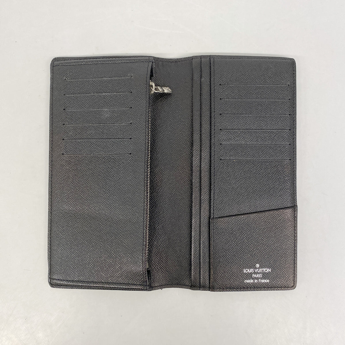 【6id5505】ルイヴィトン 長財布 ダミエ・グラフィット ポルトフォイユブラザ N62665 ブラック グレー【中古】メンズ