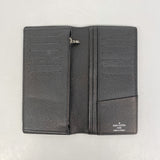 【6id5505】ルイヴィトン 長財布 ダミエ・グラフィット ポルトフォイユブラザ N62665 ブラック グレー【中古】メンズ