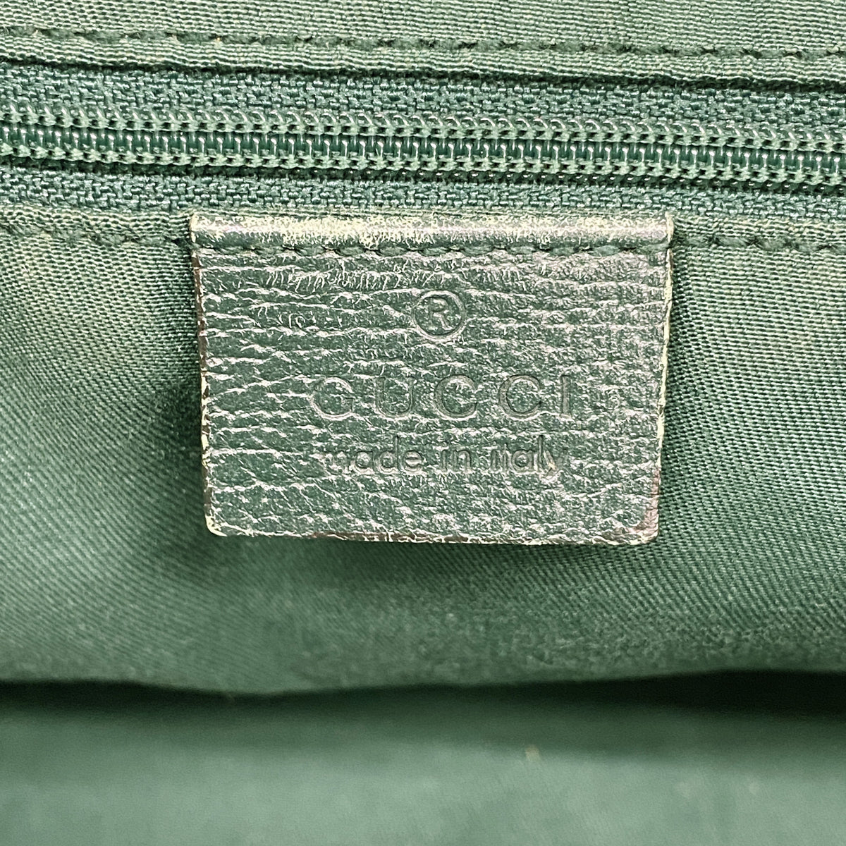 【6id5511】グッチ トートバッグ GGキャンバス/アビー 130739 キャンバス ベージュ グリーン シャンパンゴールド金具【中古】レディース